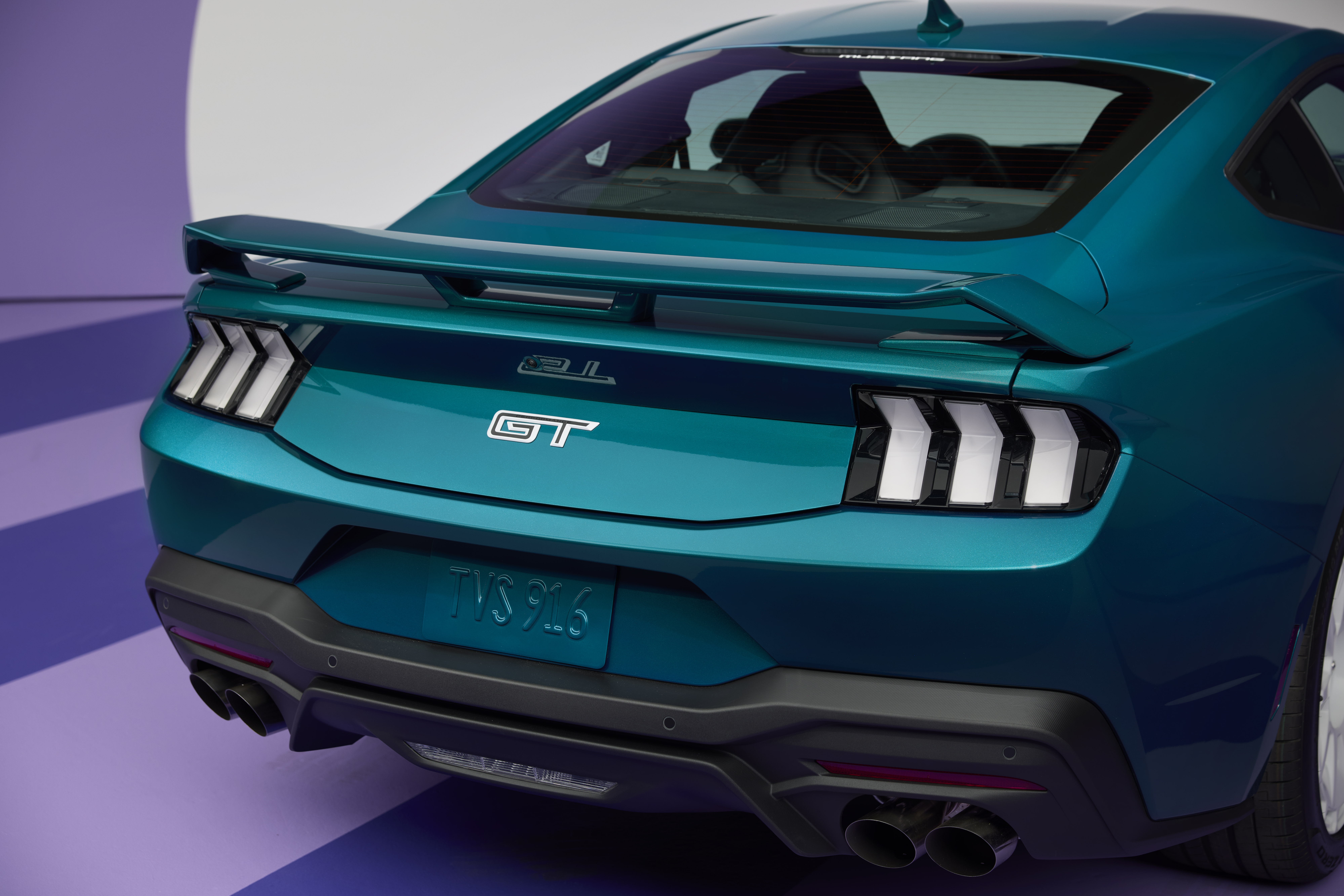 Preproduction 2026 Mustang GT Premium shown with optional equipment and extra cost color.